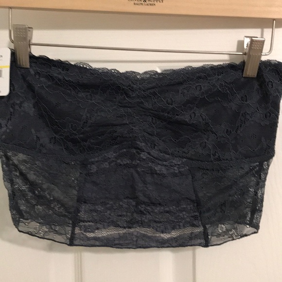 SOLD NWT Free People Lace bandeau galloon M $38 - Picture 3 of 7